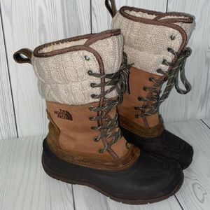 the North Face winter boots